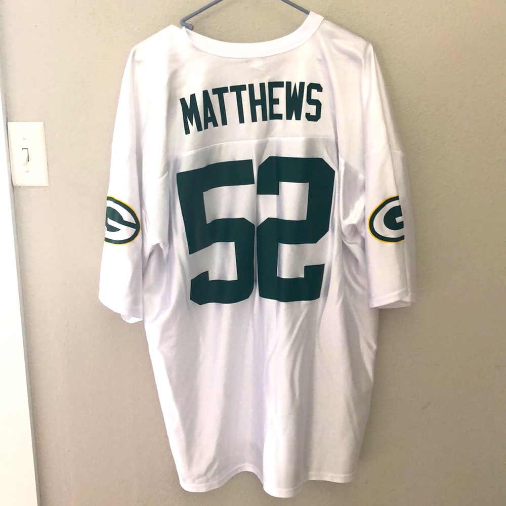 Official NFL Team Apparel- Green Bay Packers #55 Clay Matthews Jersey